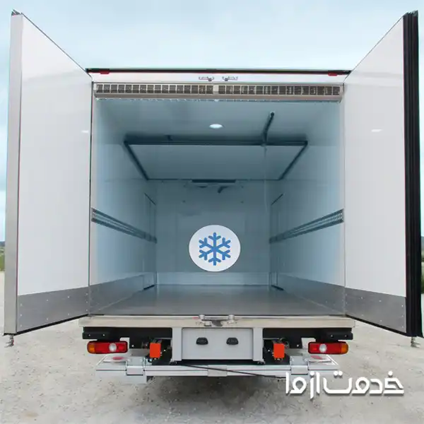 اتاق یخچالدار ماشین باربری