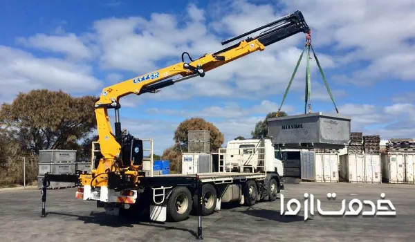 جابجایی اجسام سنگین با جرثقیل