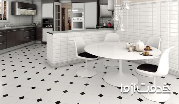 عکس کاشی کاری ساده