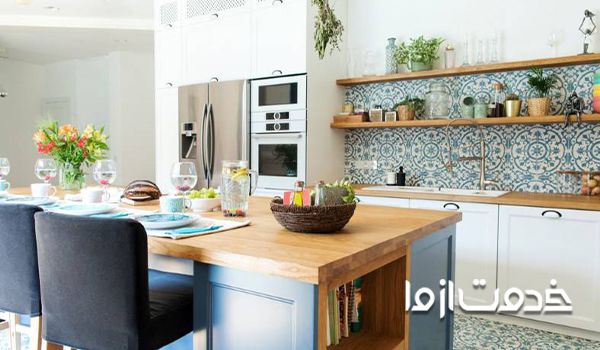 طرح کاشی آشپزخانه