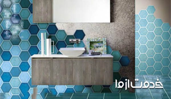 طرح کاشی کاری هندسی