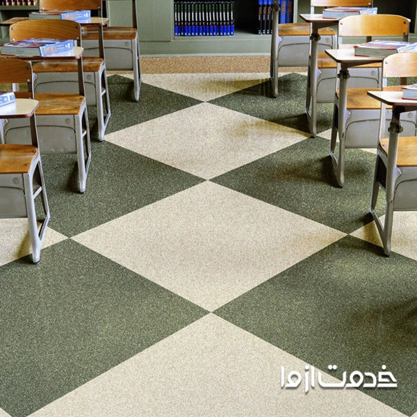 طرح کاشی برای مدرسه