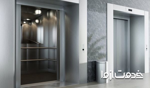 لته درب آسانسور