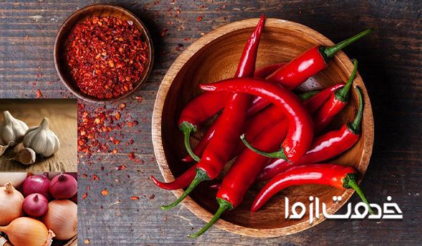 مخلوط فلفل، سیر و پیاز سوسک‌ها را فراری می‌دهد.