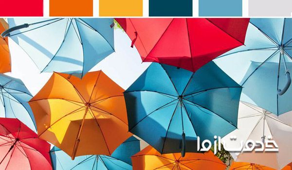 تفاوت رنگ گرم و سرد