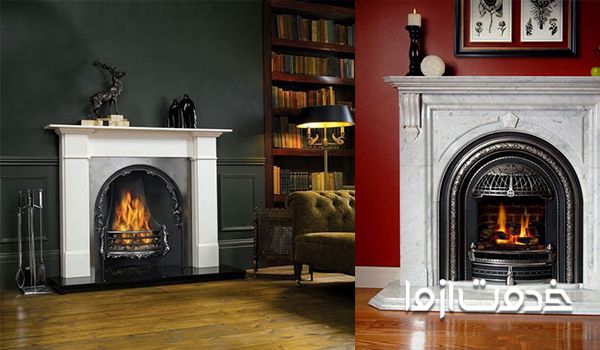 شومینه گازی کلاسیک