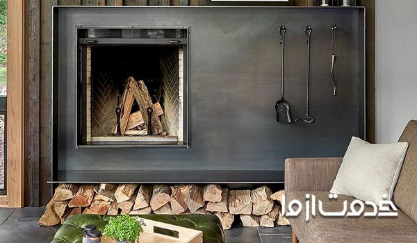 شومینه چدنی