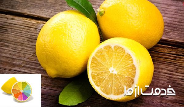 جذب بوی رنگ با لیمو‌ی تازه