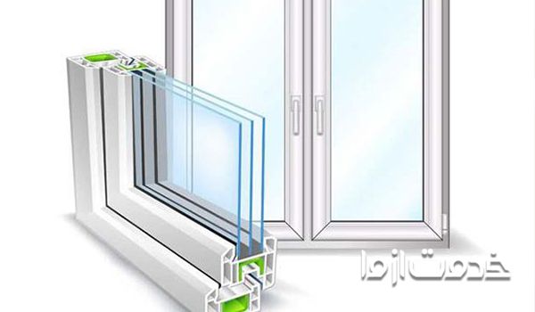 ساختار شیشه یا پنجره سه جداره