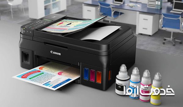 معایب پرینترهای جوهر افشان