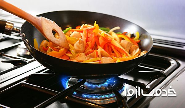  چرا یکی از شعله های اجاق گاز روشن نمی شود