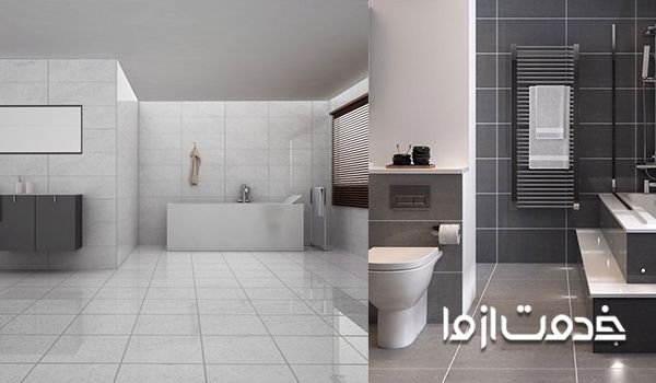انواع سرامیک کف دستشویی
