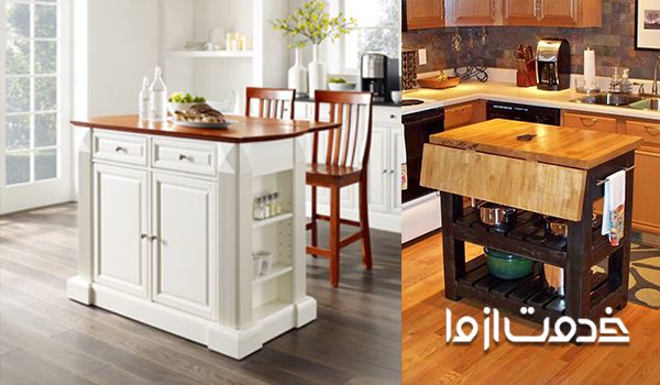 تزیین خانه کوچک در قسمت آشپزخانه 