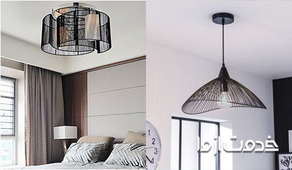 انواع لوستر اتاق خواب برای فضاهای مختلف
