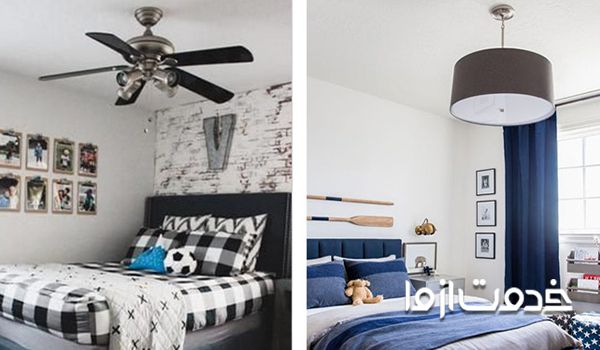 مدل لوستر اتاق خواب نوجوان