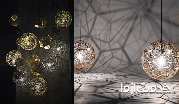 لوستر اتاق خواب دخترانه