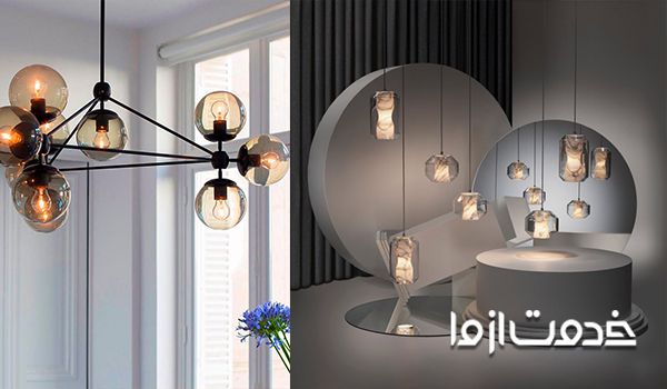  انواع لوستر‌های لوکس و شیک اتاق عروس
