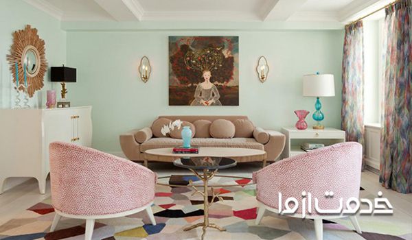 طیف گسترده رنگ صورتی در دکوراسیون صورتی منزل