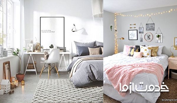 دکوراسیون اتاق خواب دخترانه جوان 2020