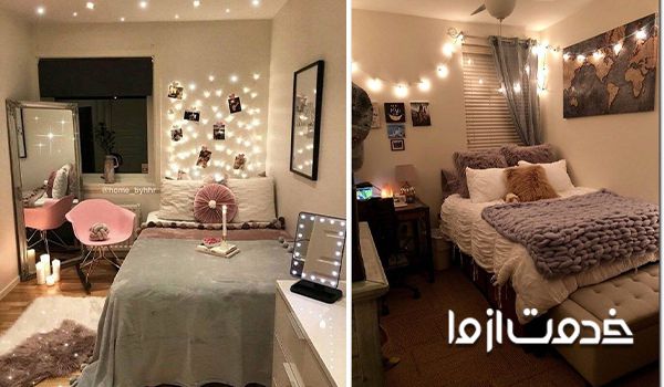 دکوراسیون اتاق خواب دخترانه جوان 2019