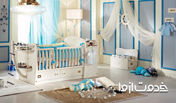 دکوراسیون اتاق خواب پسرانه با وسایل ساده