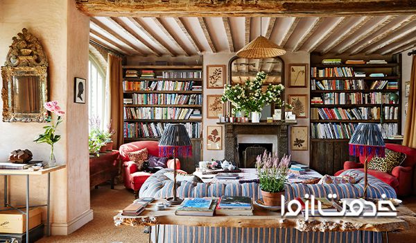 ارجحیت راحتی بر خاص بودن در دکوراسیون منزل به سبک انگلیسی