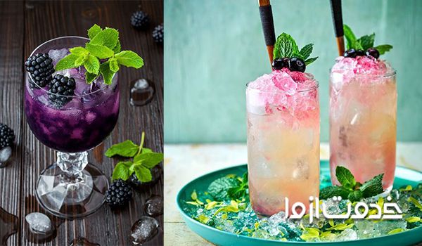 طرز تهیه انواع نوشیدنی خنک تابستانی