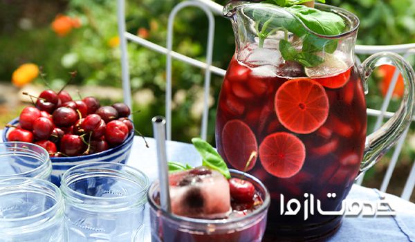 انواع شربت خنک تابستان