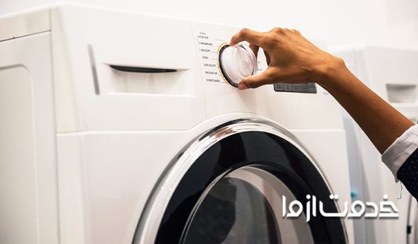 مشاهده کد خطای UE بر روی نمایشگر ماشین لباسشویی ال جی