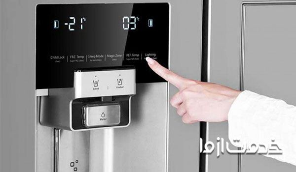 مراحل غیر فعال کردن یخساز یخچال