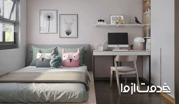 طراحی اتاق خواب ۱۲متری