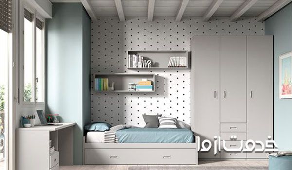 دکوراسیون اتاق خواب ۱۲متری مدرن