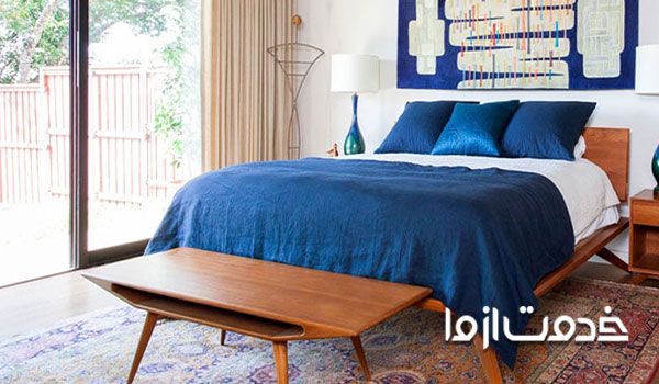 دکوراسیون ایرانی اتاق خواب ۱۲متری با طرح سنتی