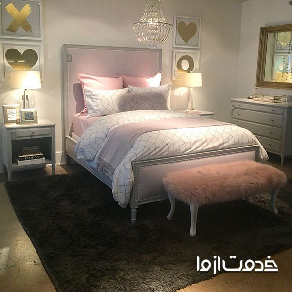 دکوراسیون اتاق ۱۲ متری دخترانه