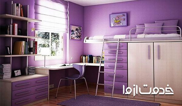 کمد دیواری اتاق خواب ۱۲ متری