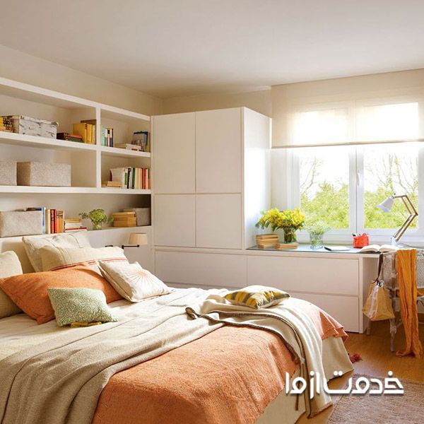 کمد دیواری اتاق خواب ۱۲ متری