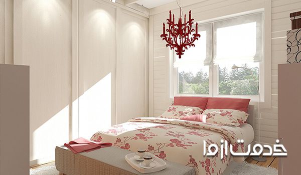 چیدمان اتاق خواب ۱۲ متری