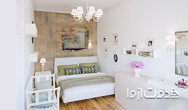 دکوراسیون اتاق 12 متری ایرانی