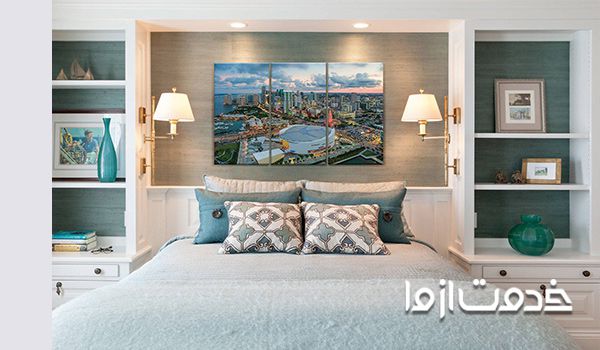 دکوراسیون اتاق خواب 12 متری دخترانه