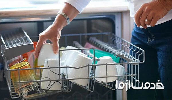 طرز چیدن ظرف در ماشین ظرفشویی سامسونگ