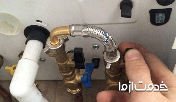 تعویض شیر پرکن پکیج