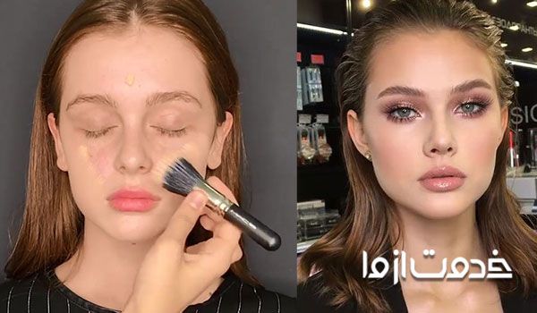 آمادگی پوست برای سبک آرایش نود