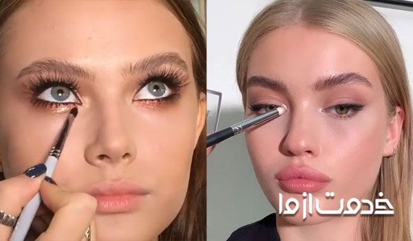 آرایش چشم‌ها در سبک آرایشی نود