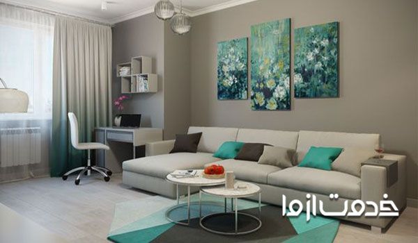 هارمونی رنگ در نقاشی ساختمان