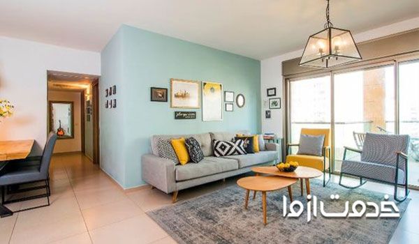 نحوه ایجاد هارمونی رنگ در چیدمان منزل