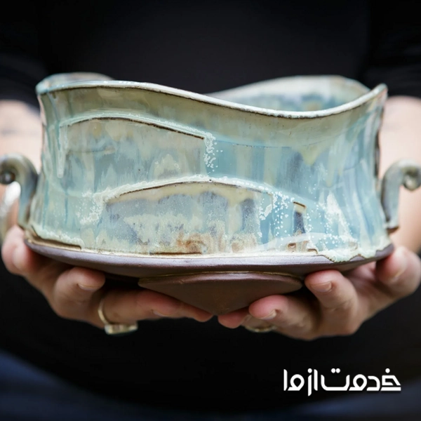 پتینه کاری روی سفال