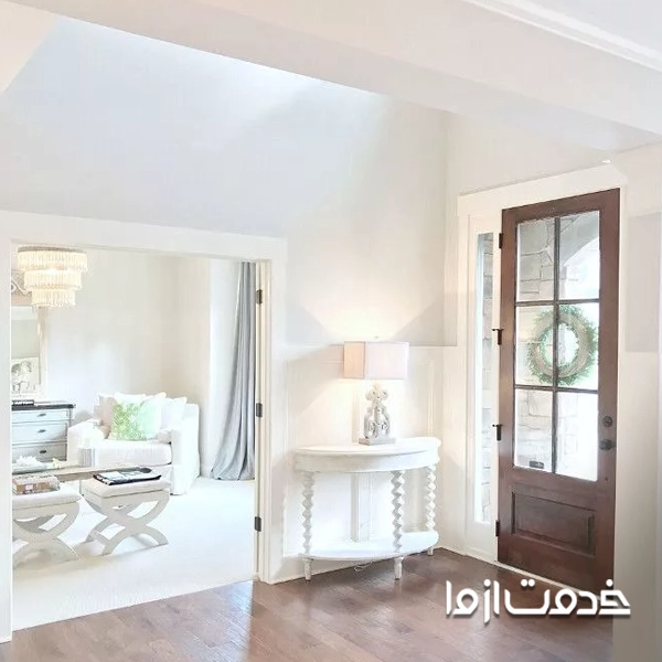 رنگ استخونی در دکور