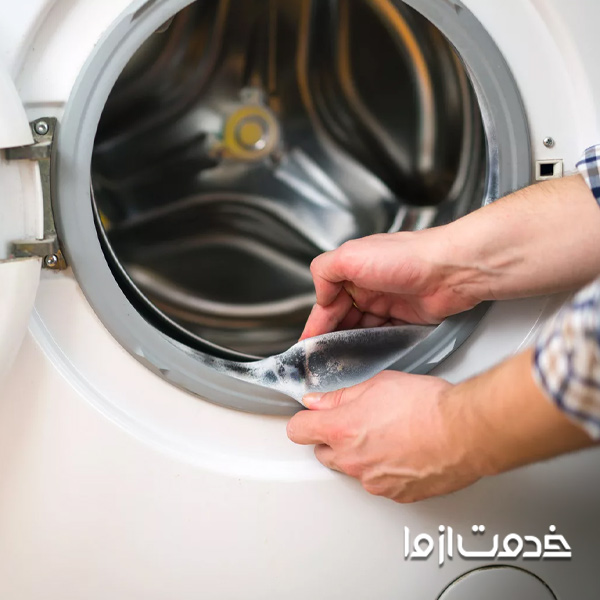 علت نشت آب از درب لباسشویی پاکشوما