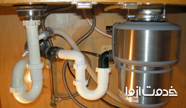 نصب سیفون ظرفشویی استیل البرز