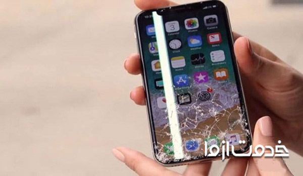 نشانه های خرابی LCD گوشی 